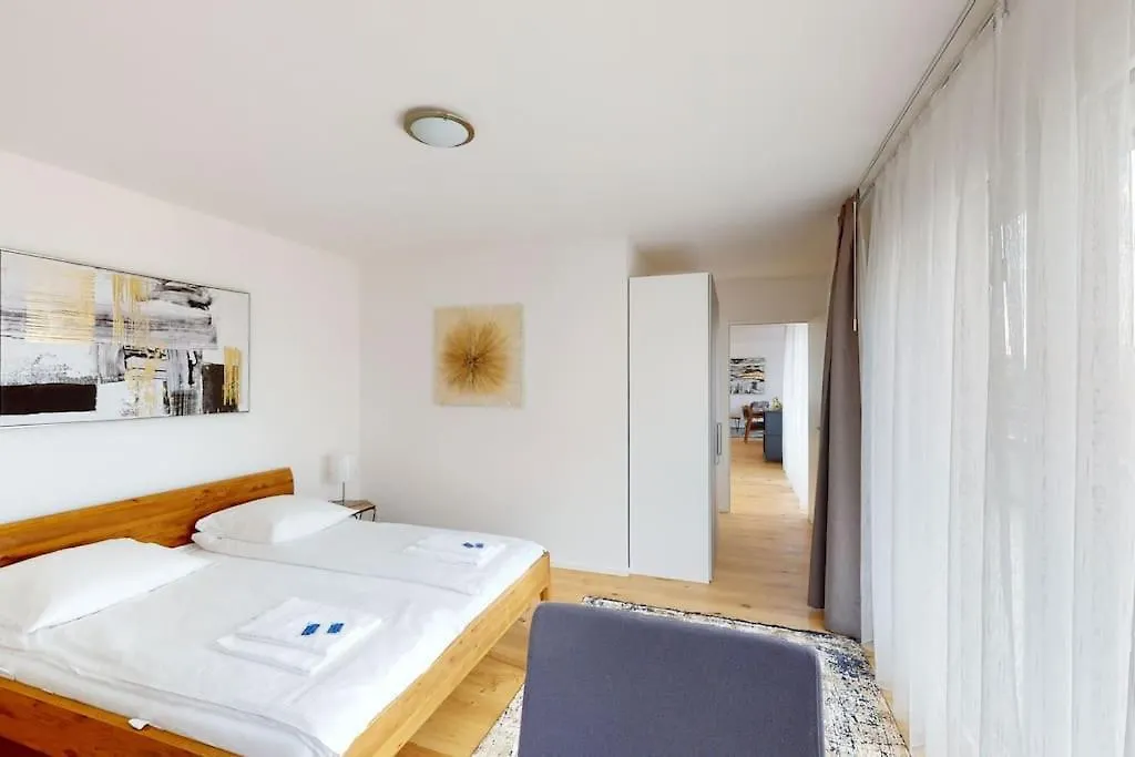 شقة Stylish Penthouse In The City - Sun 17 زيورخ
